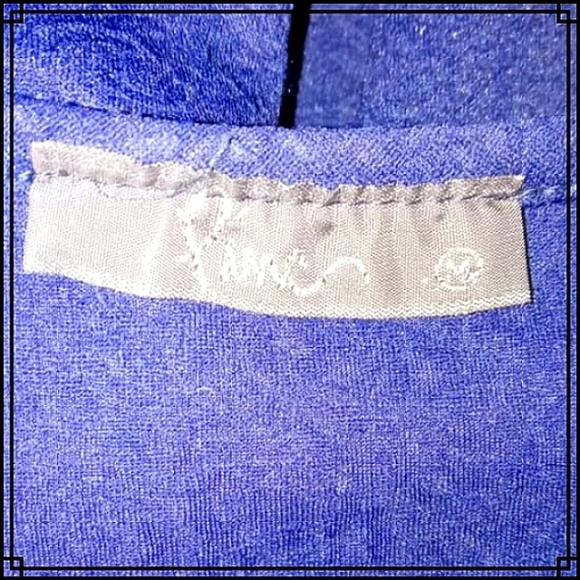 Pinc Cobalt Blue Fit & Flare Mini Skater Dress Size Med - Picture 6 of 6